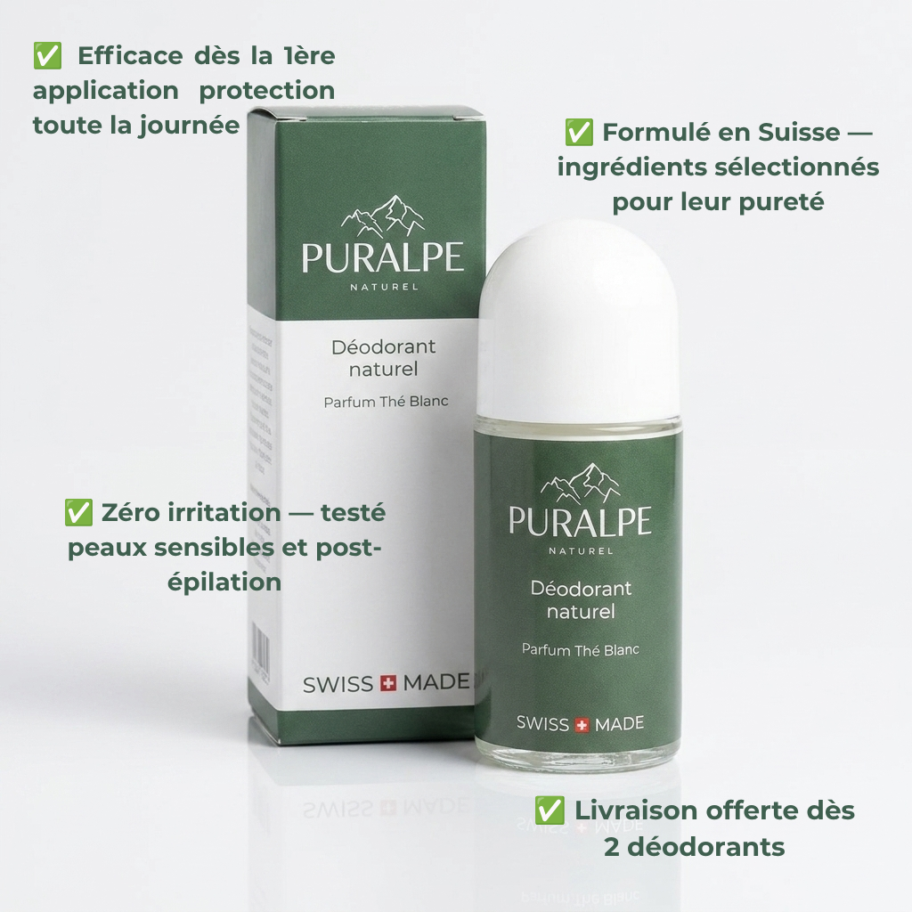 Déodorant Naturel Thé Blanc