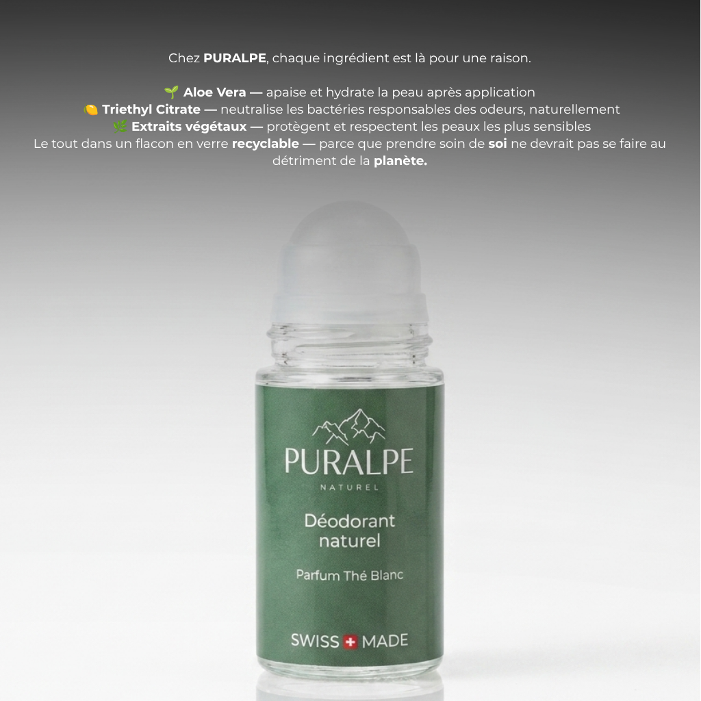 Déodorant Naturel Thé Blanc